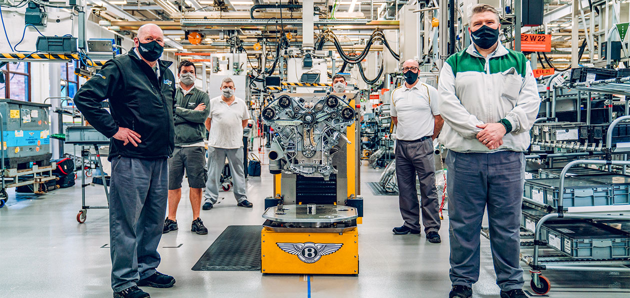 Bentley завершила испытания двигателя W12